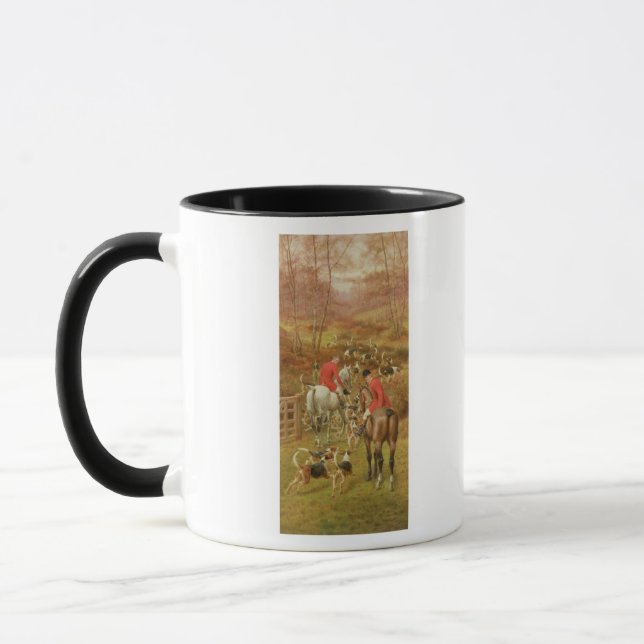 Hunting Scene, 1906 Mug (Left)