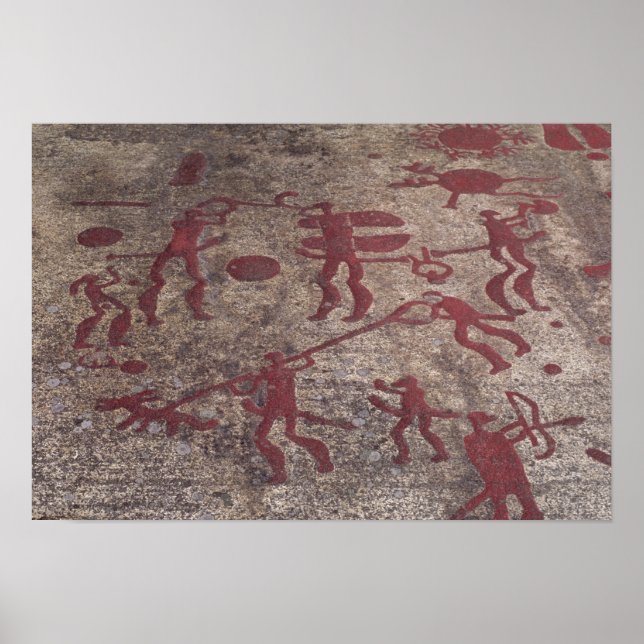 Hunting scene poster (Front)