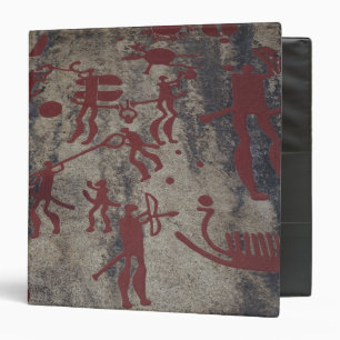 Hunting scenes binder