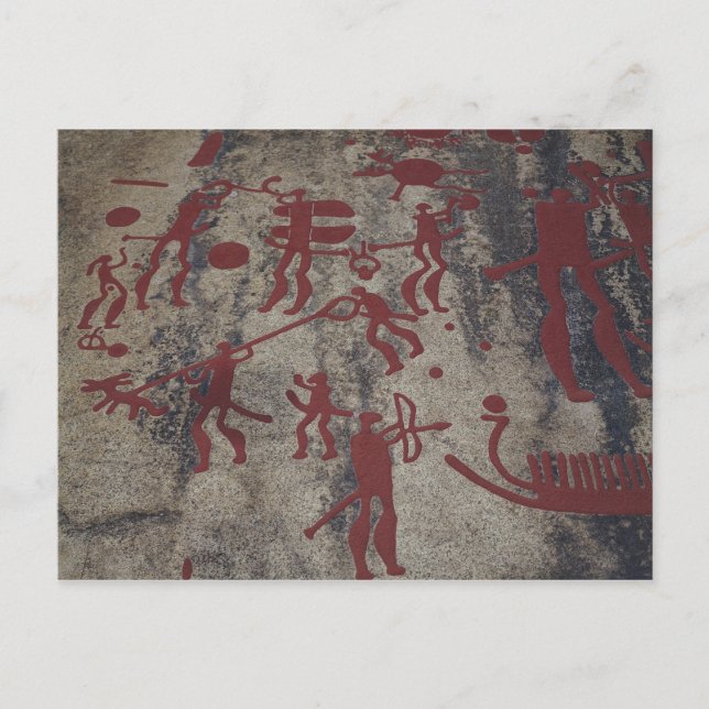 Hunting scenes postcard (Front)