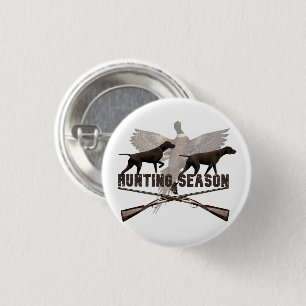 Hunting Season 1 Inch Round Button