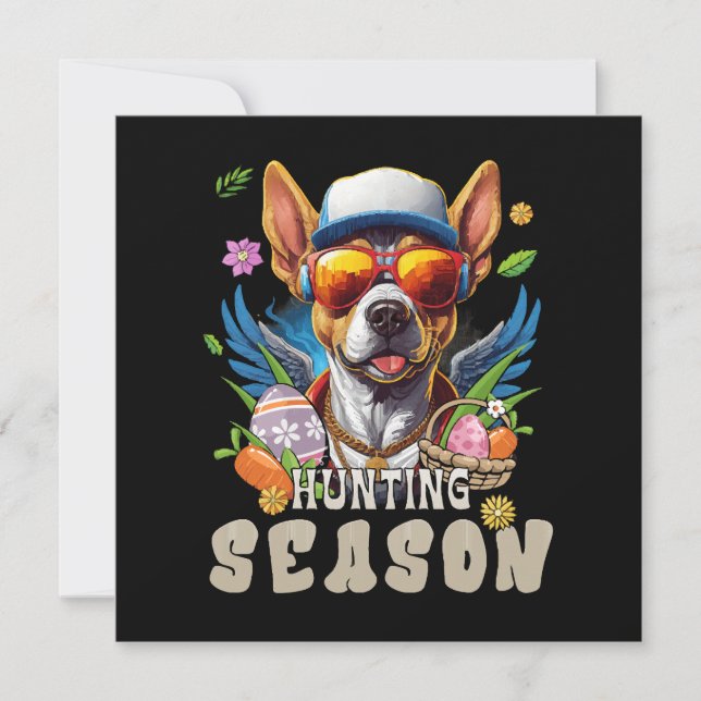 Hunting Season Deer Easter Egg (Front)