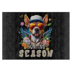 Hunting Season Deer Easter Egg Cutting Board