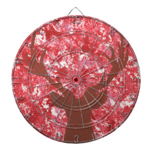 Hunting Season Deer Silhouette Dart Board Game