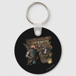 Hunting season is open! keychain