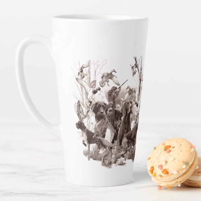 Hunting season  latte mug (In Situ)