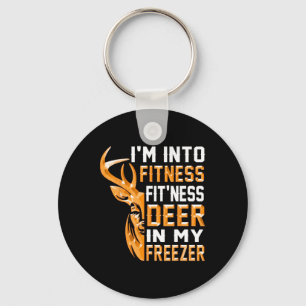Hunting-shirt I'm Into Fitness Deer Freezer Funny  Keychain