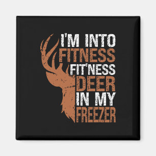 Hunting-shirt I'm Into Fitness Deer Freezer Funny Magnet