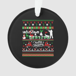 Hunting Shirts - Hunting Christmas Shirt Ornament