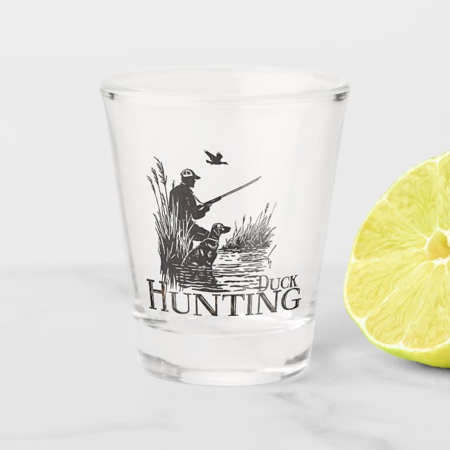 Hunting Shot Glass (Front)