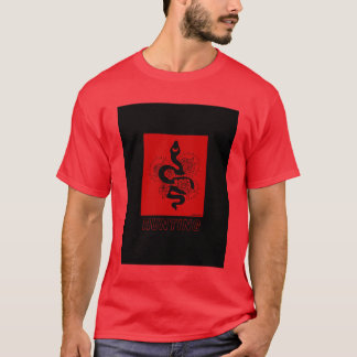 Hunting Snake Rose Graphic T-Shirt