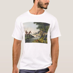 Hunting the Kangaroo, aborigines in New South Wale T-Shirt