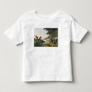 Hunting the Kangaroo, aborigines in New South Wale Toddler T-shirt