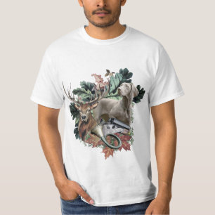 Hunting with a Weimaraner, "Grey Ghost" T-Shirt