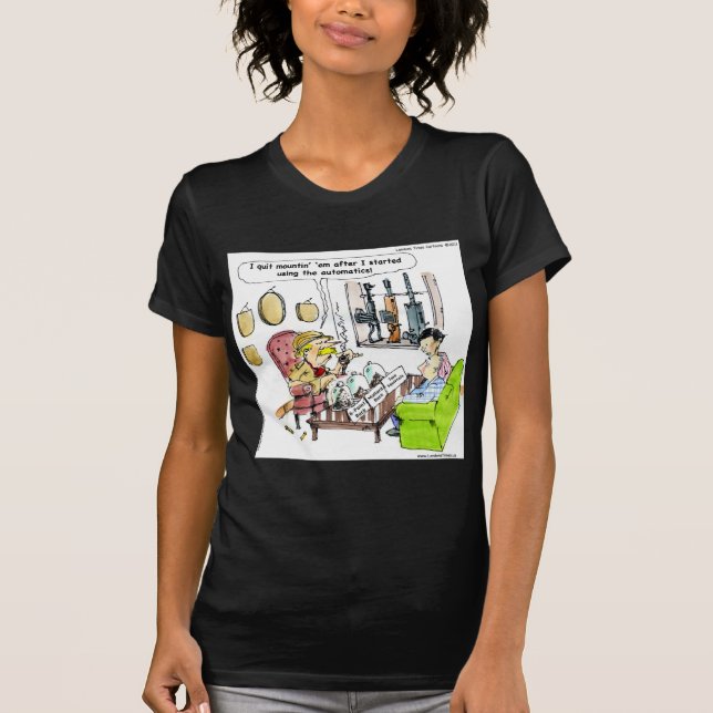 Hunting With Automatics Funny Gifts & Tees (Front)