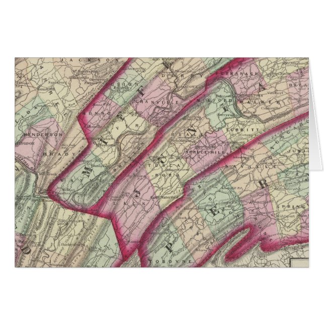 Huntingdon, Juniata, Mifflin, Perry counties (Front Horizontal)