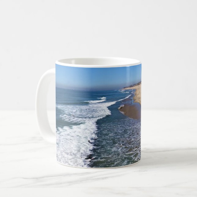 Huntington Beach, California Coffee Mug (Front Left)