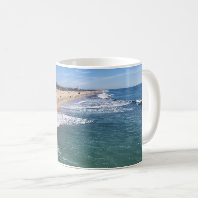 Huntington Beach, California Coffee Mug (Front Right)