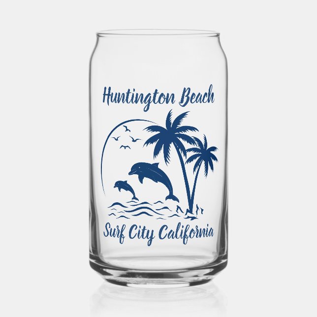 Huntington Beach California Dark Blue (Recto)