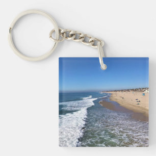 Huntington Beach, California Keychain