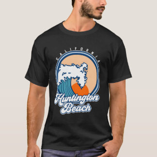 Huntington Beach California Surf Wave Sweat - shir