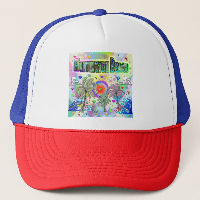 Huntington Beach Deep Dream Casquette (Devant)