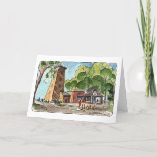 Huntington Beach Folded Greeting Card