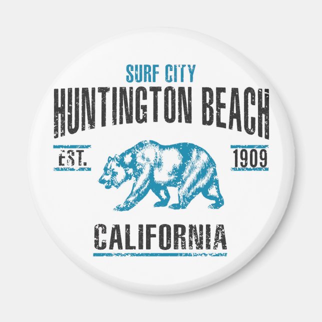 Huntington Beach Magnet (Front)