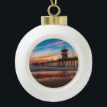 Huntington Beach Pier at sunset<br><div class="desc">Huntington Beach Pier at sunset</div>