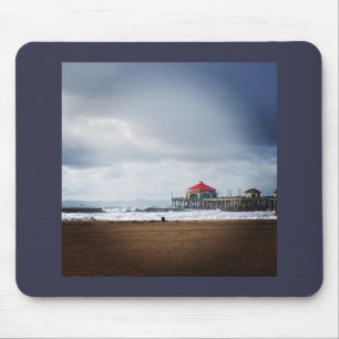Huntington Beach Pier, CA Mouse Pad