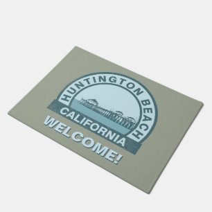 Huntington Beach Pier Doormat