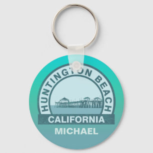 Huntington Beach Pier Keychain