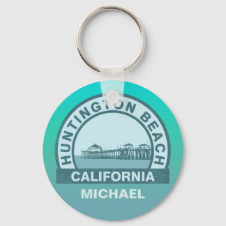 Huntington Beach Pier Keychain