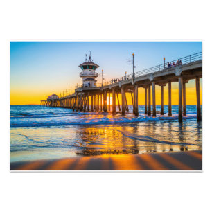 Huntington Beach Pier Photo Print