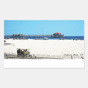 Huntington Beach Pier Sticker