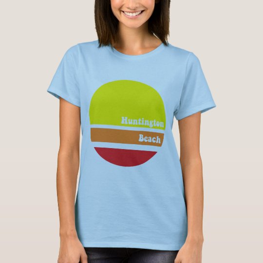 Huntington Beach retro T-shirt. T-Shirt