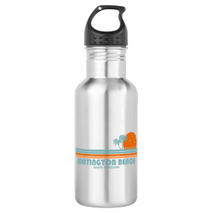 Huntington Beach South Carolina Sun Palm Trees 532 Ml Water Bottle