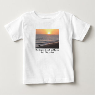 Huntington Beach "Surf City" Baby T-Shirt