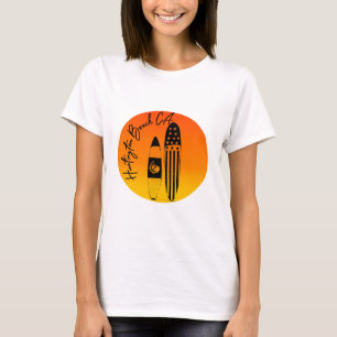 “Huntington Beach Surfboards and Sunsets” T-Shirt