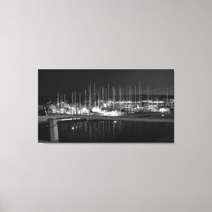 Huntington Harbour, New York Canvas Print