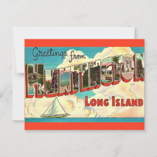 Huntington Long Island Greeting Postcard 