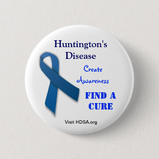 Huntington's Disease Support Button