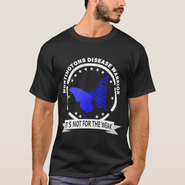 Huntingtons Disease Warrior T-Shirt (Front)
