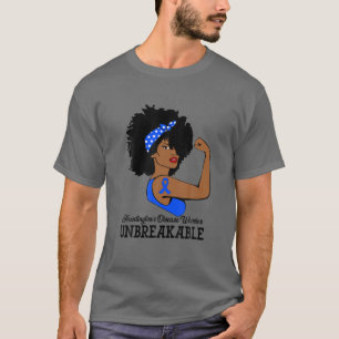 Huntington's Disease Warrior Unbreakable Strong Wo T-Shirt