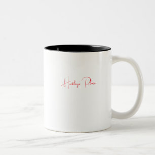 Huntley's place Two-Tone coffee mug