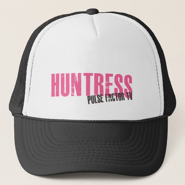 Huntress Trucker Hat (Front)