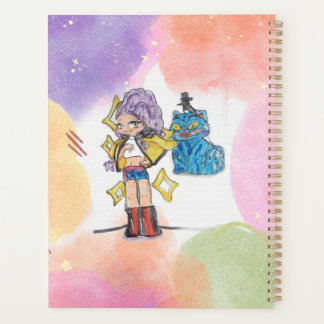Huntrix Rumi and Tiger Cat Planner