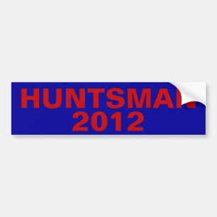 Huntsman 2012 bumper sticker