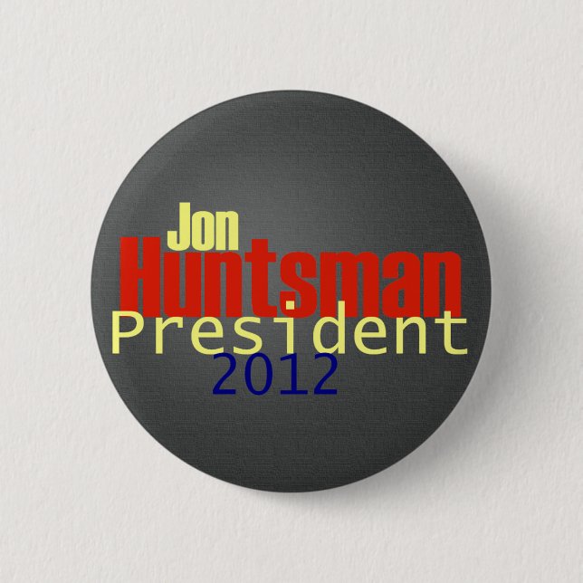Huntsman 2012 Button (Front)
