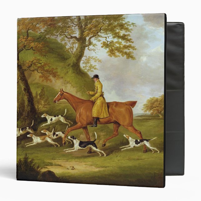 Huntsman and Hounds, 1809 (oil on canvas) Binder (Front/Inside)
